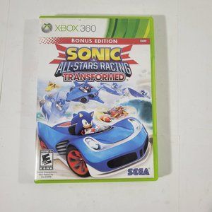 XBox 360 Bonus Edition Sonic All-Stars Racing Transformed - #1274